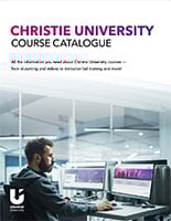 Christie University course catalog