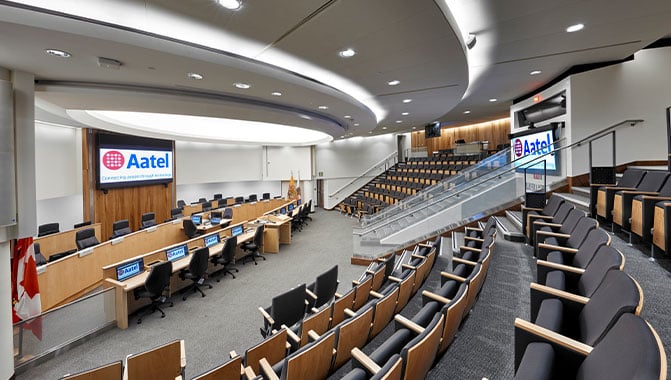 Christie LED video wall installed at City of Brampton's council chambers